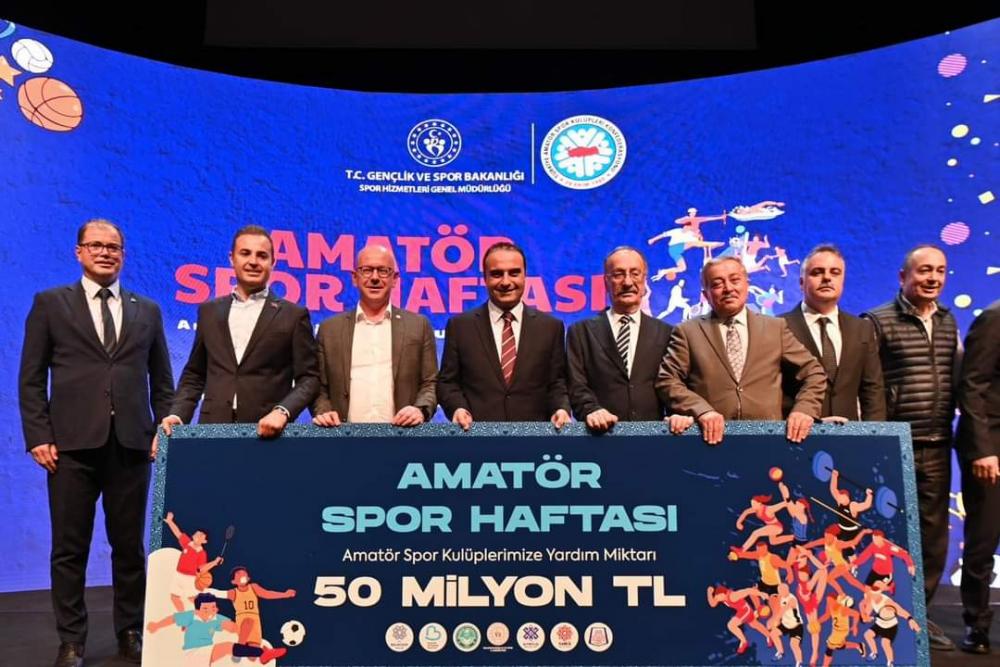 Amatör Spor Haftası Kapanış Töreni Coşkuyla Gerçekleşti